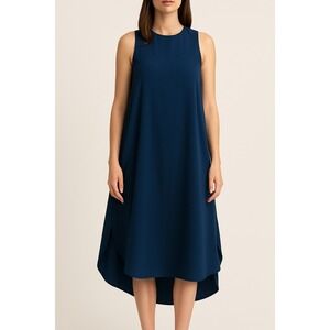 Sleeveless Dress Hi-Lo Hem Casual‎ Party Cocktail Black Size Unknown